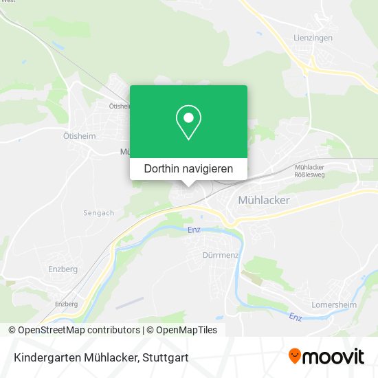 Kindergarten Mühlacker Karte