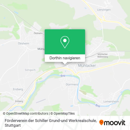 Förderverein der Schiller Grund-und Werkrealschule Karte