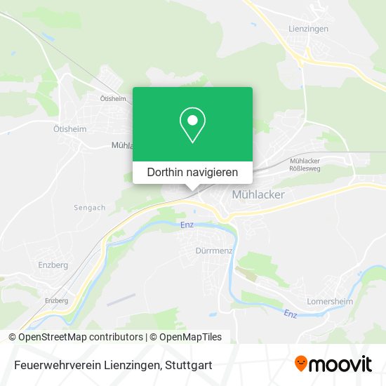 Feuerwehrverein Lienzingen Karte