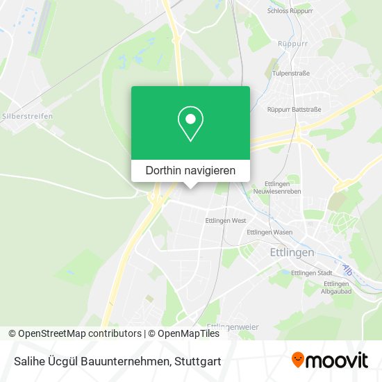 Salihe Ücgül Bauunternehmen Karte