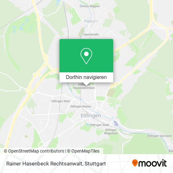 Rainer Hasenbeck Rechtsanwalt Karte