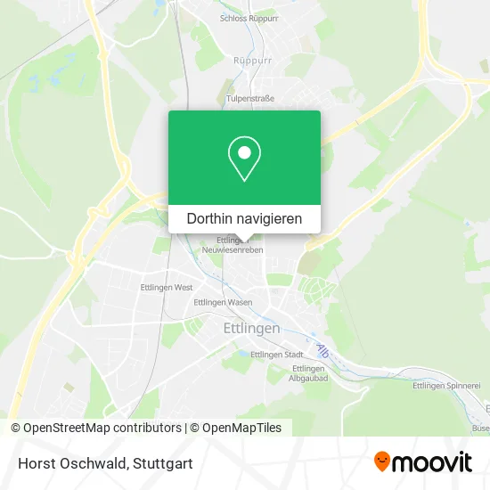 Horst Oschwald Karte