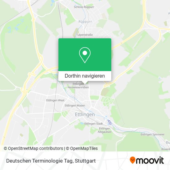 Deutschen Terminologie Tag Karte