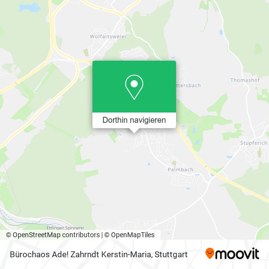 Bürochaos Ade! Zahrndt Kerstin-Maria Karte
