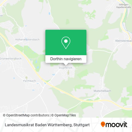Landesmusikrat Baden Württemberg Karte