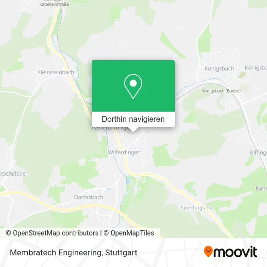 Membratech Engineering Karte