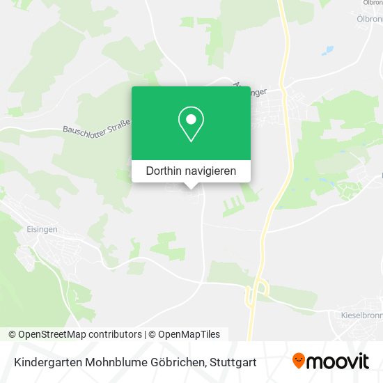 Kindergarten Mohnblume Göbrichen Karte