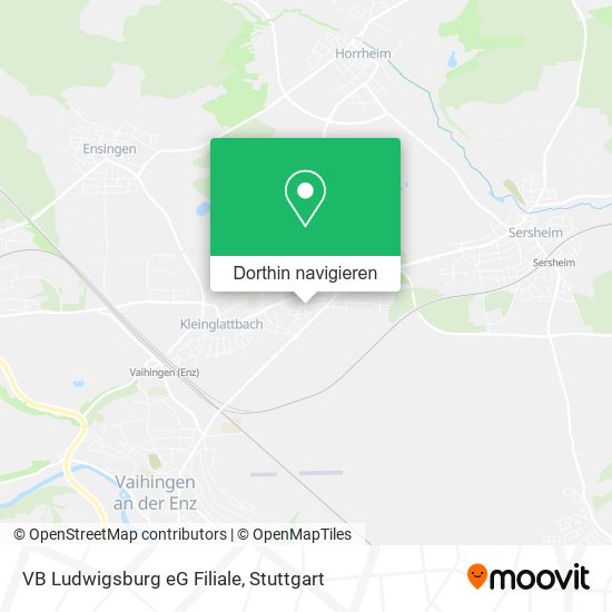 VB Ludwigsburg eG Filiale Karte