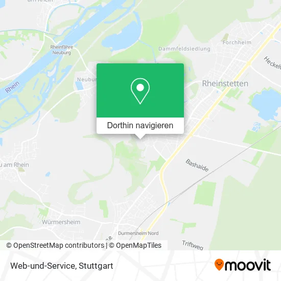 Web-und-Service Karte