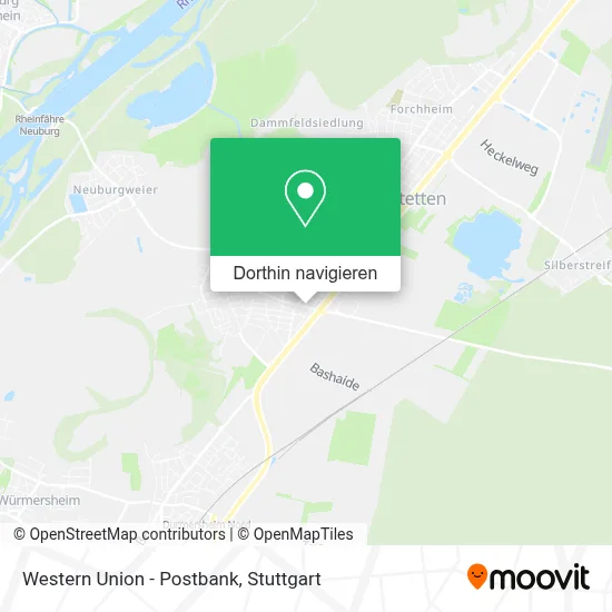 Western Union - Postbank Karte