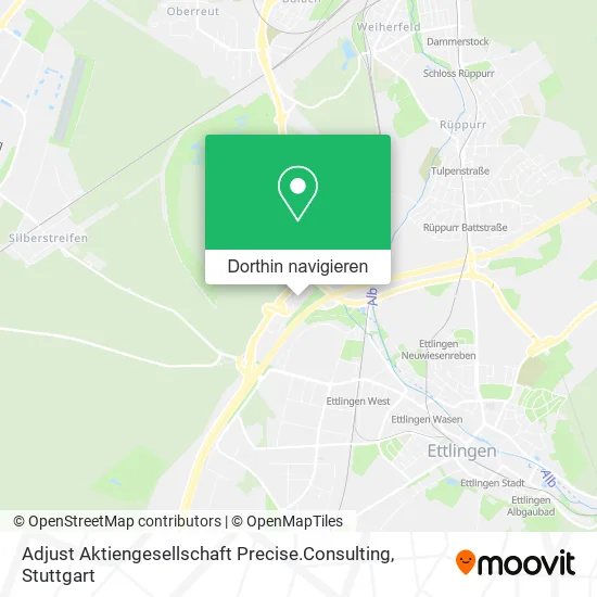 Adjust Aktiengesellschaft Precise.Consulting Karte