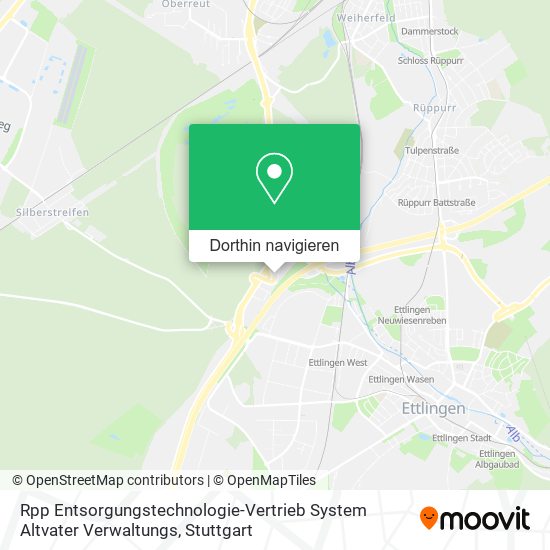 Rpp Entsorgungstechnologie-Vertrieb System Altvater Verwaltungs Karte