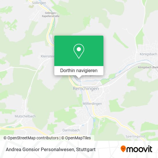 Andrea Gonsior Personalwesen Karte