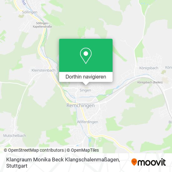 Klangraum Monika Beck Klangschalenmaßagen Karte