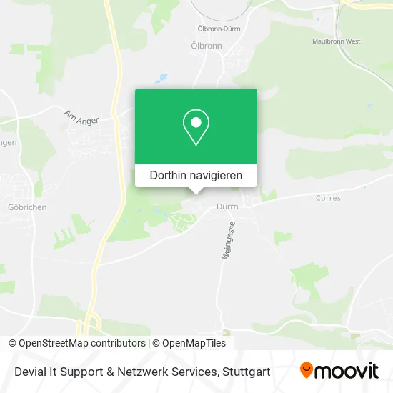 Devial It Support & Netzwerk Services Karte