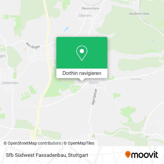 Sfb Südwest Fassadenbau Karte