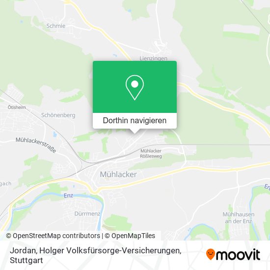 Jordan, Holger Volksfürsorge-Versicherungen Karte