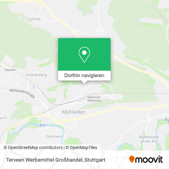 Terveen Werbemittel Großhandel Karte