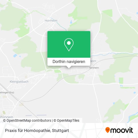 Praxis für Homöopathie Karte