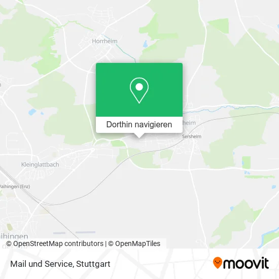 Mail und Service Karte