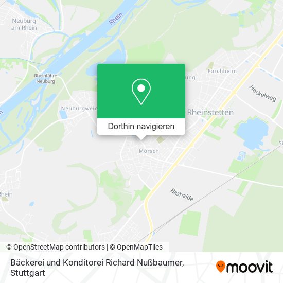 Bäckerei und Konditorei Richard Nußbaumer Karte