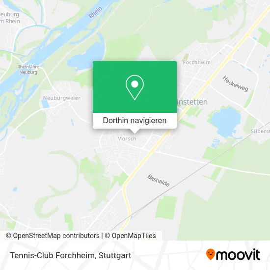 Tennis-Club Forchheim Karte