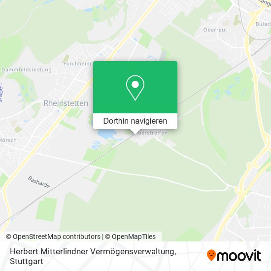Herbert Mitterlindner Vermögensverwaltung Karte