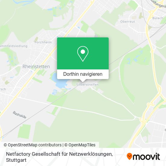 Netfactory Gesellschaft für Netzwerklösungen Karte