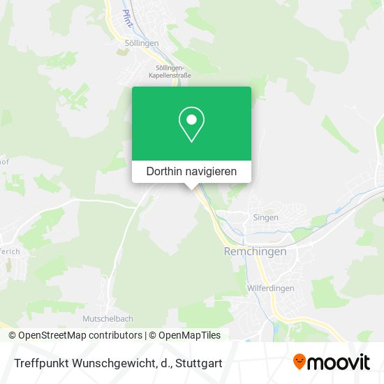 Treffpunkt Wunschgewicht, d. Karte