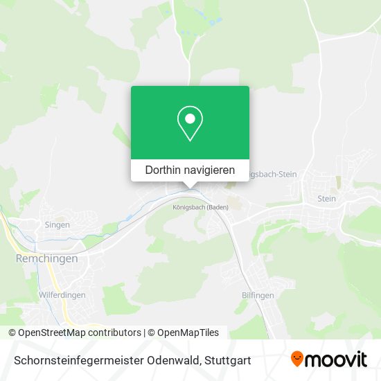 Schornsteinfegermeister Odenwald Karte