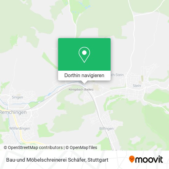 Bau-und Möbelschreinerei Schäfer Karte