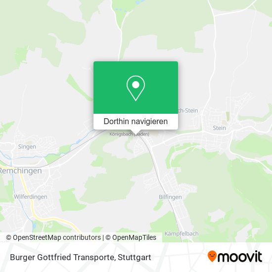 Burger Gottfried Transporte Karte