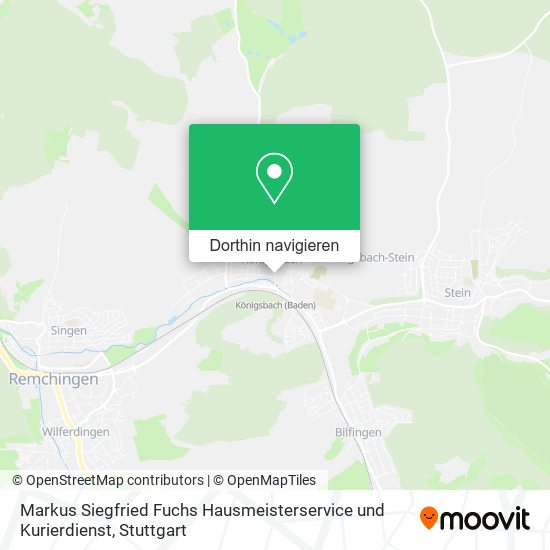 Markus Siegfried Fuchs Hausmeisterservice und Kurierdienst Karte