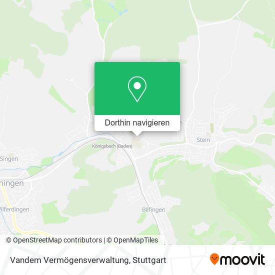 Vandem Vermögensverwaltung Karte