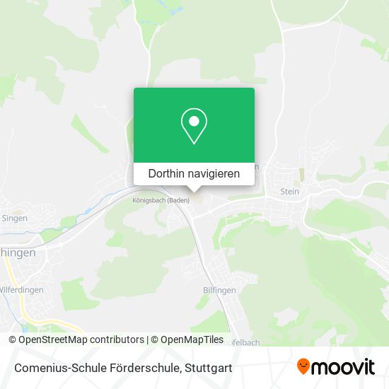 Comenius-Schule Förderschule Karte