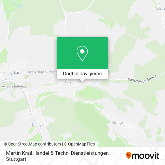Martin Krail Handel & Techn. Dienstleistungen Karte