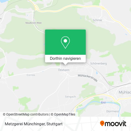 Metzgerei Münchinger Karte