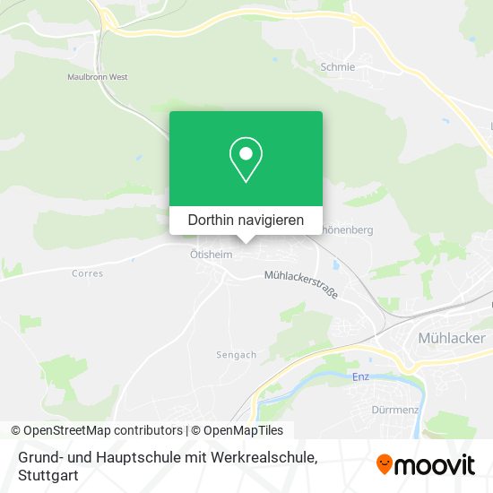 Grund- und Hauptschule mit Werkrealschule Karte