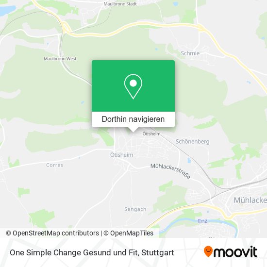 One Simple Change Gesund und Fit Karte