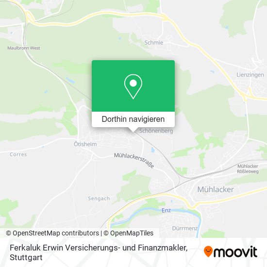 Ferkaluk Erwin Versicherungs- und Finanzmakler Karte