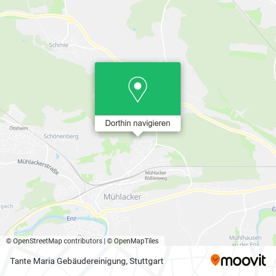Tante Maria Gebäudereinigung Karte