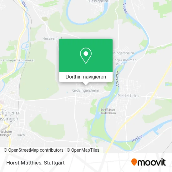 Horst Matthies Karte