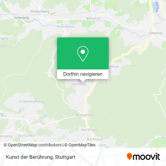 Kunst der Berührung Karte
