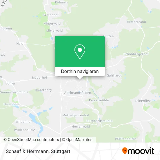 Schaaf & Herrmann Karte