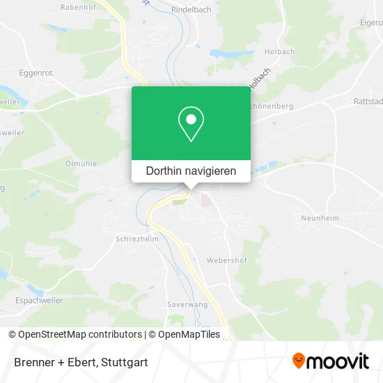 Brenner + Ebert Karte