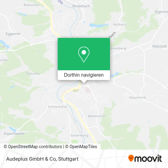 Audeplus GmbH & Co Karte