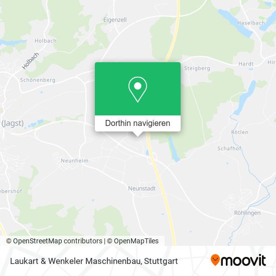 Laukart & Wenkeler Maschinenbau Karte