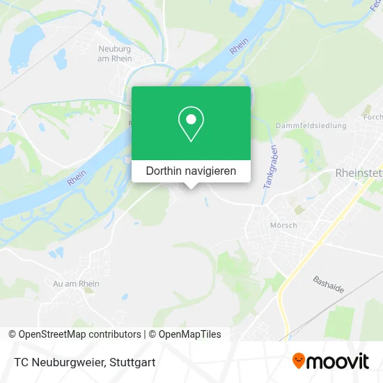 TC Neuburgweier Karte