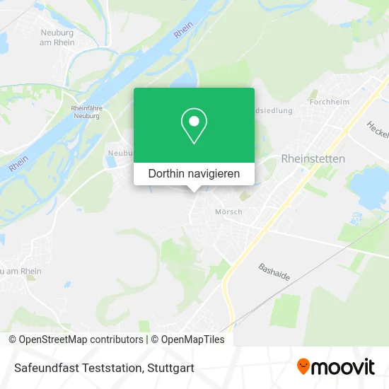 Safeundfast Teststation Karte