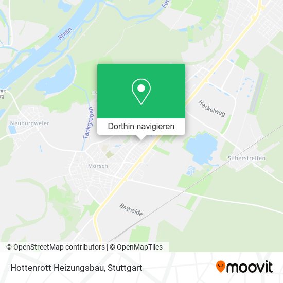Hottenrott Heizungsbau Karte
